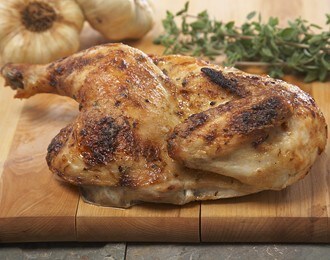 Roasted-Garlic Marinated Half-Chicken