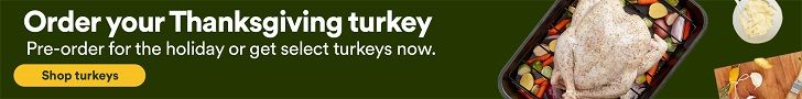 Order your Thanksgiving turkey. Pre-order for the holiday or get select turkeys now. Shop turkeys