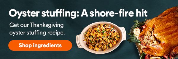 Oyster stuffing: A short-fire hit. Get the recipe