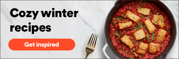 Cozy winter recipes. Get inspired
