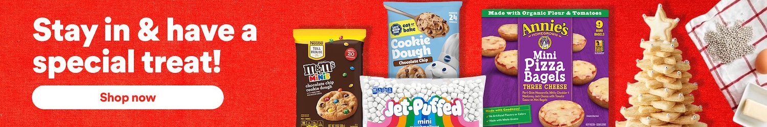 Stay in & have a special treat! Shop now