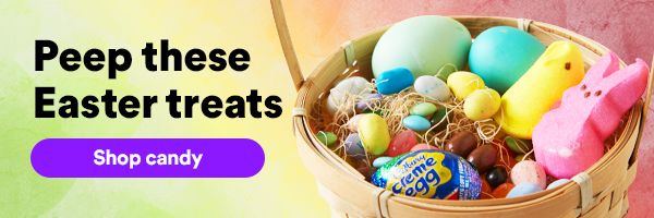Peep these Easter treats. Shop candy