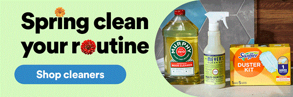Spring clean your routine. Shop cleaners
