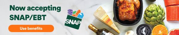 Now accepting SNAP/EBT. Use benefits