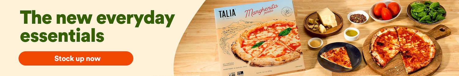 The new everyday essentials. Stock up now