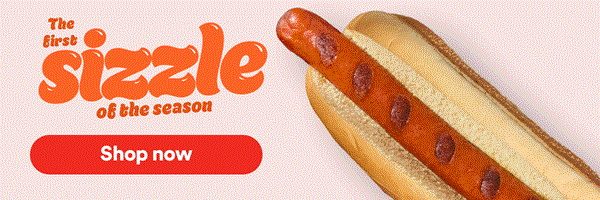 The first sizzle of the season. Shop now