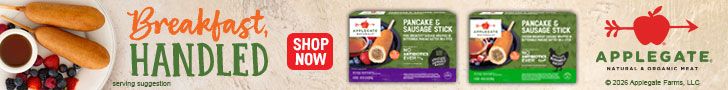 Breakfast Handled. Applegate. SHOP NOW