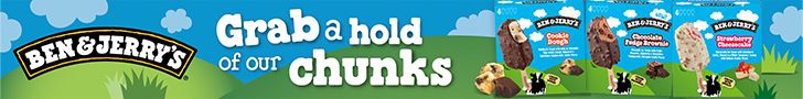 Ben & Jerry's. Grab a hold of our chunks.