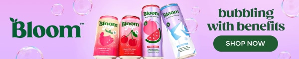 Bloom. Bubbling with benefits. Shop now.