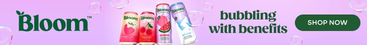 Bloom. Bubbling with benefits. Shop now.