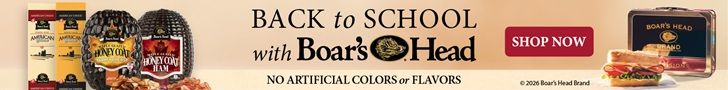 BACK TO SCHOOL WITH BOAR'S HEAD. NO ARTIFICIAL COLORS OR FLAVORS. SHOP NOW