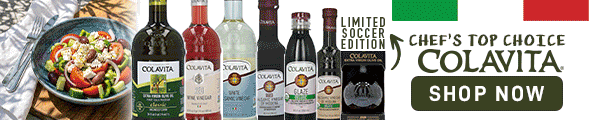 Olive Oil & Vinegar. Chef's Top Choice. SHOP NOW