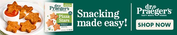 Dr. Praeger's. Snacking Made easy. SHOP NOW