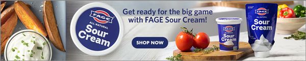 Get ready for the big game with FAGE Sour Cream! SHOP NOW
