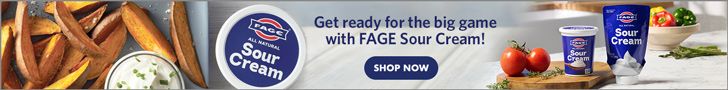 Get ready for the big game with FAGE Sour Cream! SHOP NOW