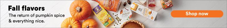 Fall Flavors. The return of pumpkin spice & everything nice. Shop now