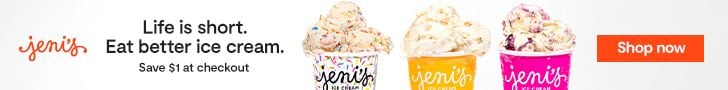 Jeni's. Life is short. Eat better ice cream. Save $1 at checkout. Shop now
