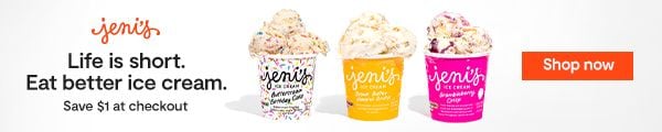 Jeni's. Life is short. Eat better ice cream. Save $1 at checkout. Shop now