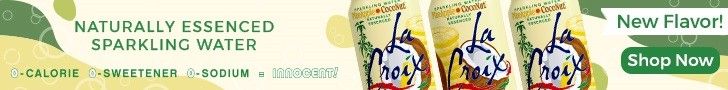 LaCroix. Naturally essenced sparkling water. New Flavor! SHOP NOW