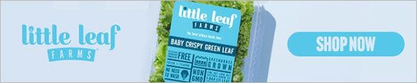 Little Leaf Farms. Delicious, Fresh, and Crispy! SHOP NOW