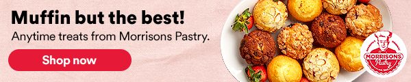 Muffin but the best! Anytime treats from Morrisons Pastry. Shop now