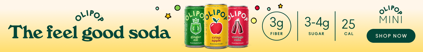 Olipop. The feel good soda. Shop Now.