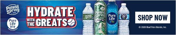 Poland Spring. Pure Life. Hydrate with the greats. SHOP NOW