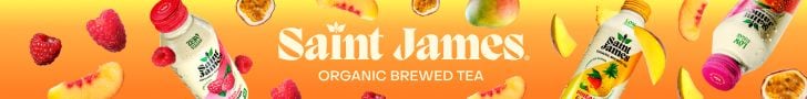 Saint James Organic Brewed Tea