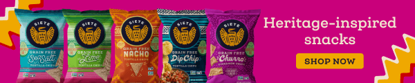 Siete. Heritage-inspired snacks. SHOP NOW