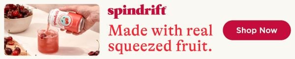 spindrift. Made with real squeezed fruit. Shop now