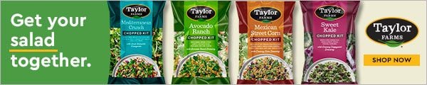 Get your salad together. Taylor Farms. Shop Now