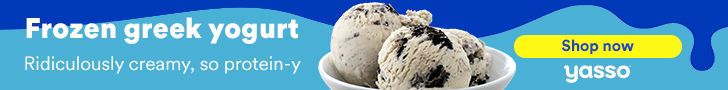 Frozen greek yogurt. ridiculously creamy, so protein-y. Yasso. Shop now