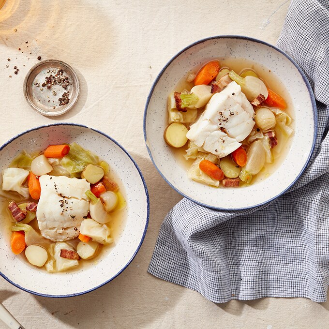 Rustic Cod and Vegetable Soup – Sourced