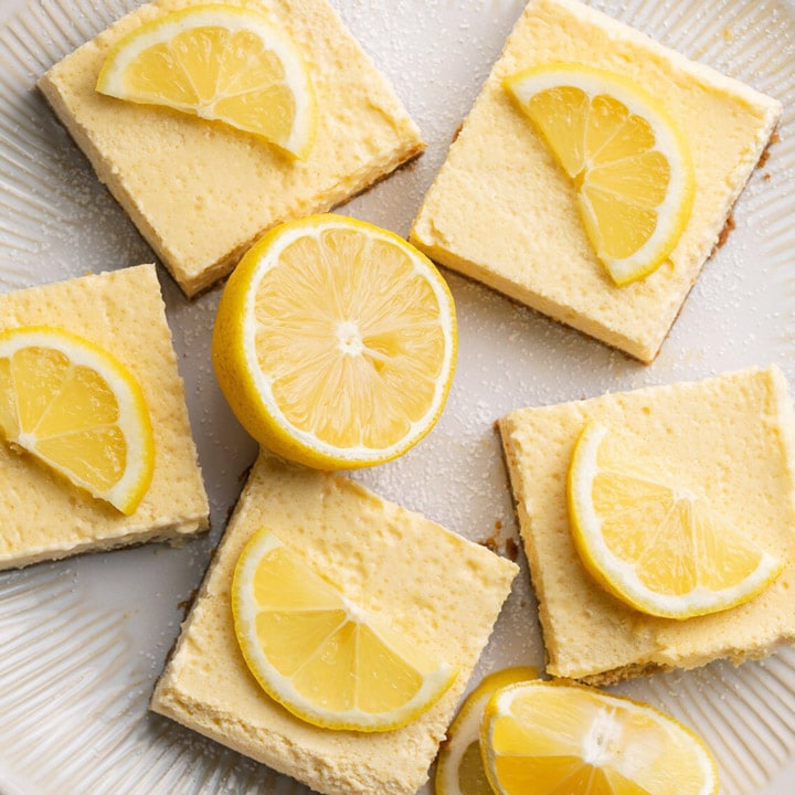 Cottage cheese lemon bars