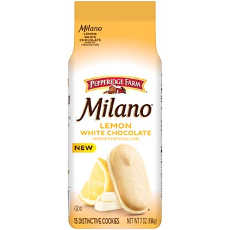 Pepperidge Farm Milano Cookies, Lemon White Chocolate