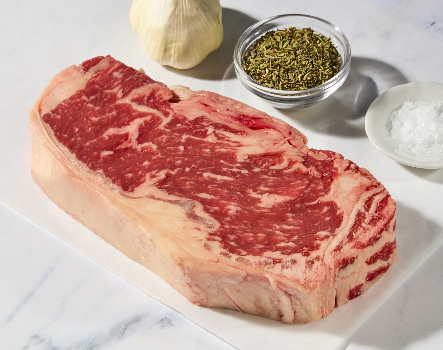 Order Angus RWA NY Strip Steak, Boneless | Fast Delivery