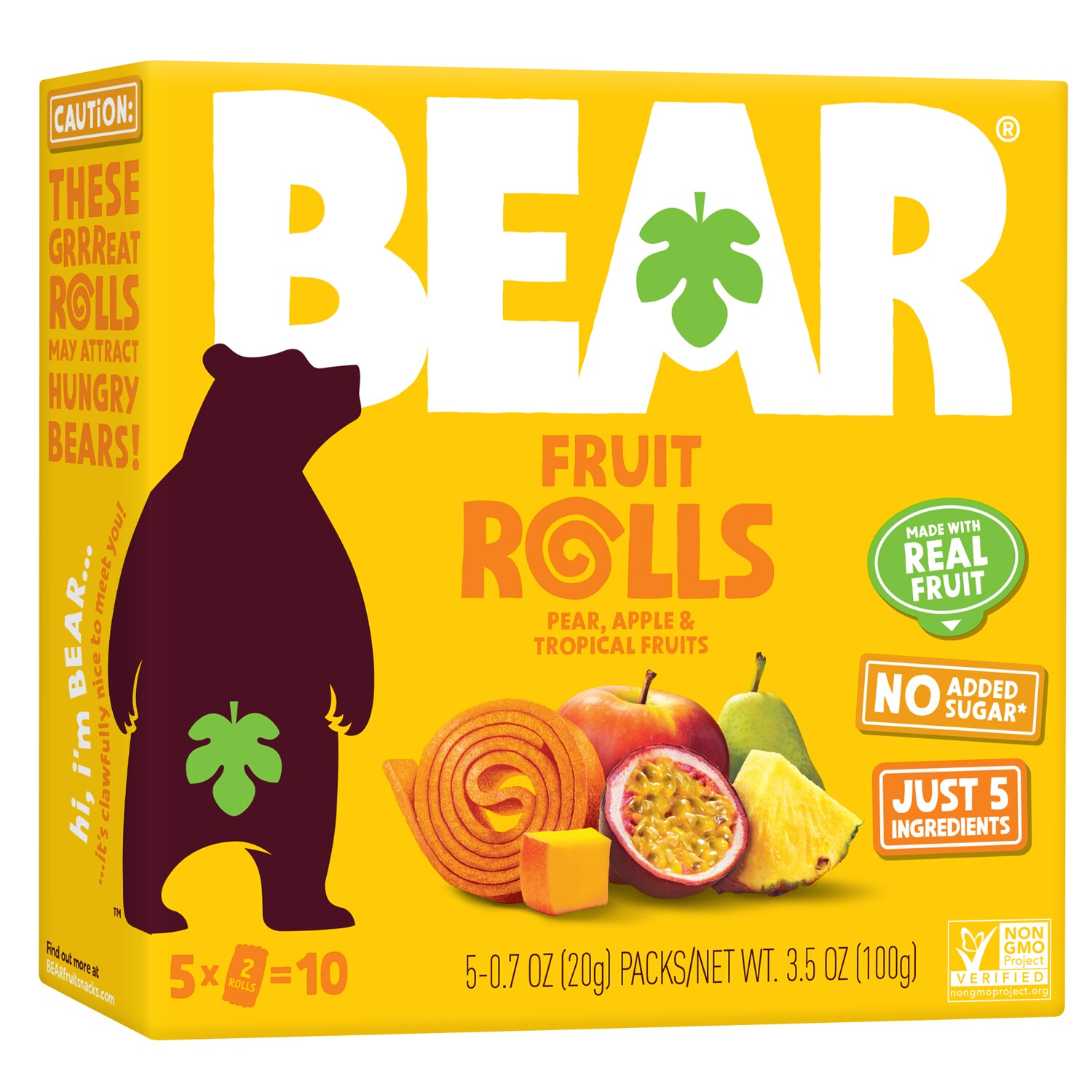Bear Tropical Fruit Rolls