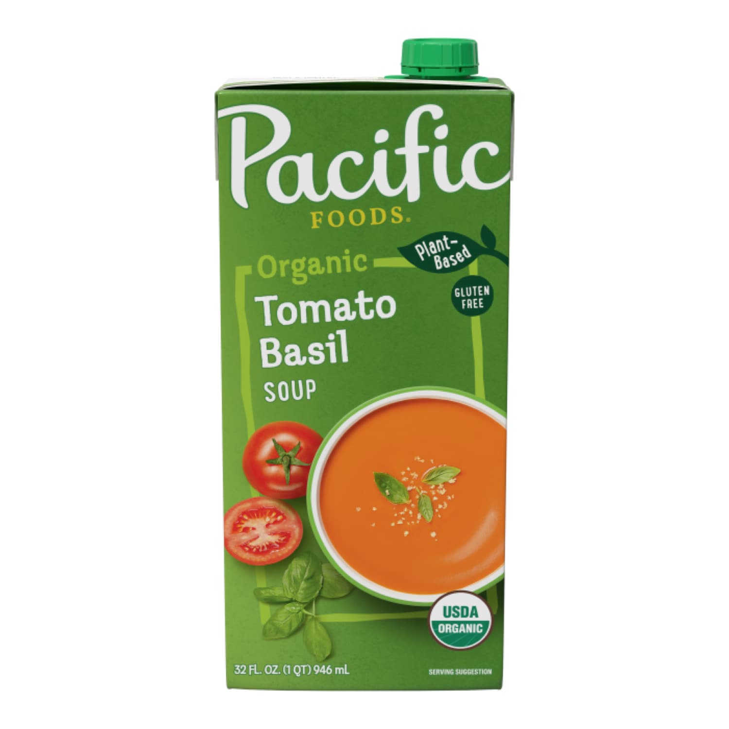 Pacific Organic Soup, Vegan Tomato Basil