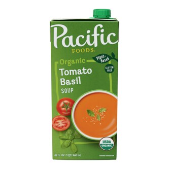 Pacific Organic Soup, Vegan Tomato Basil