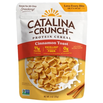 Catalina Crunch Protein Cereal, Cinnamon Toast