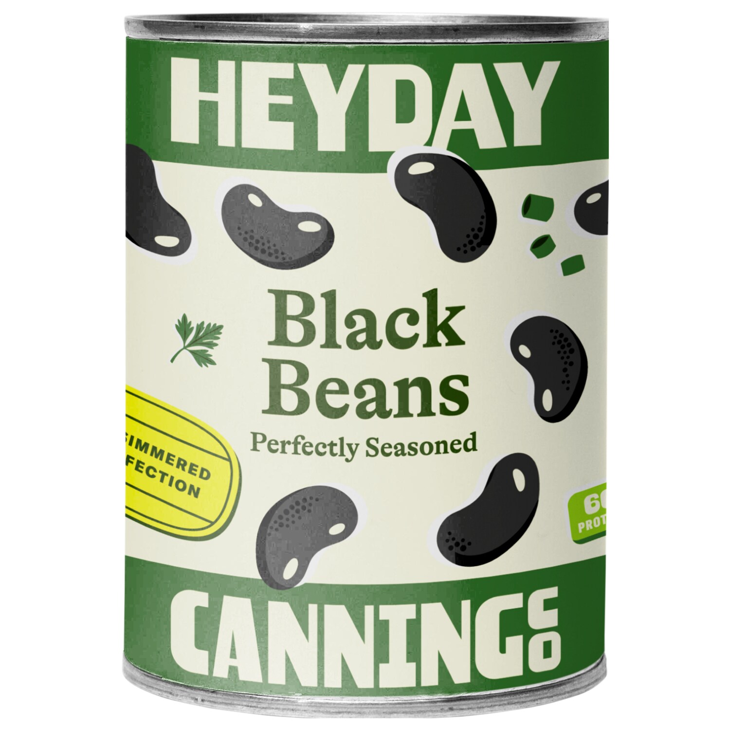 Heyday Canning, Perfectly Seasoned Black Beans