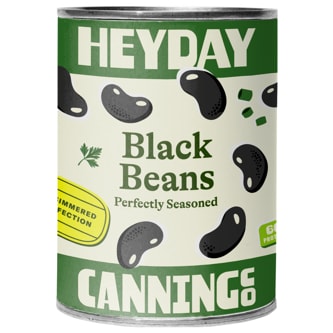 Heyday Canning, Perfectly Seasoned Black Beans