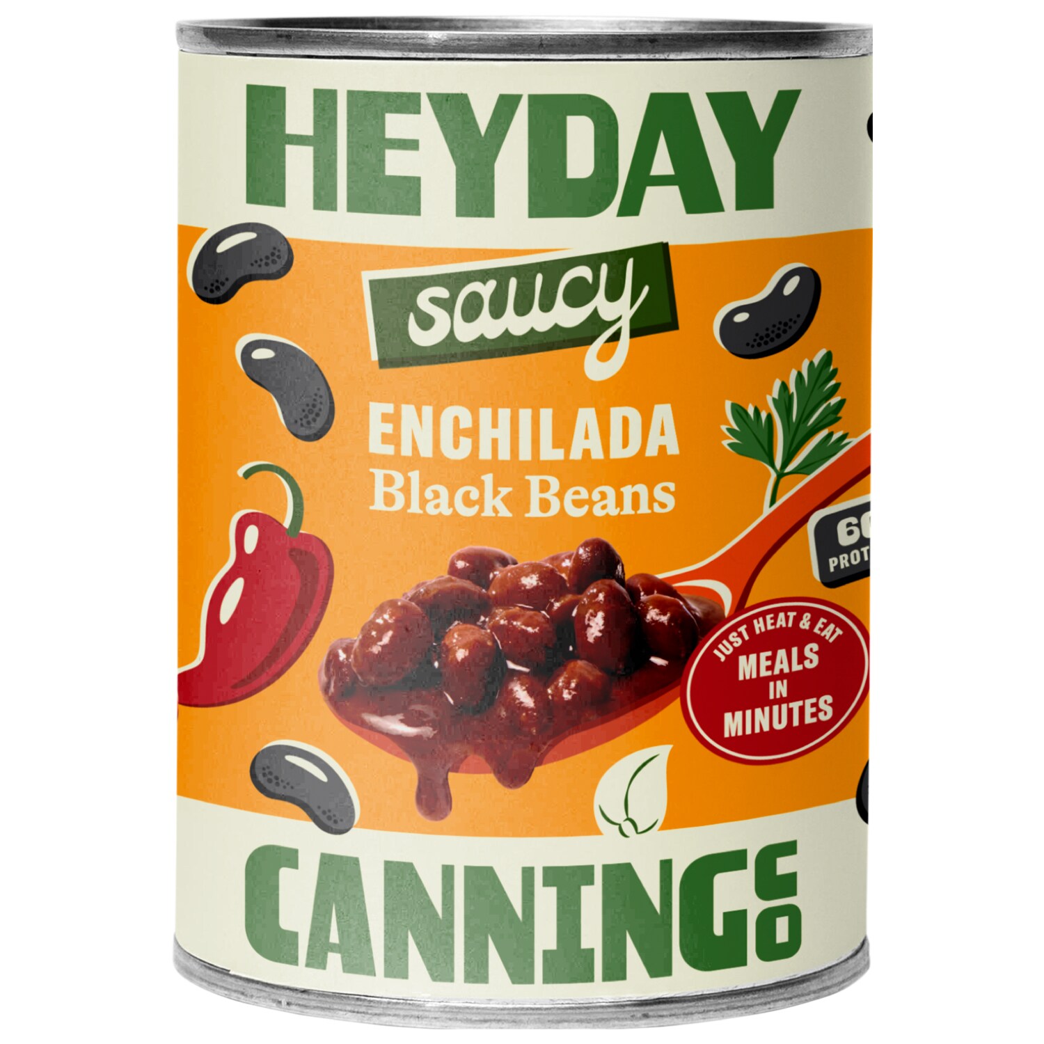 Heyday Canning, Enchilada Black Beans