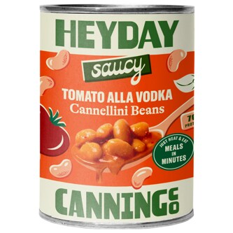Heyday Canning, Tomato Alla Vodka Cannellini Beans