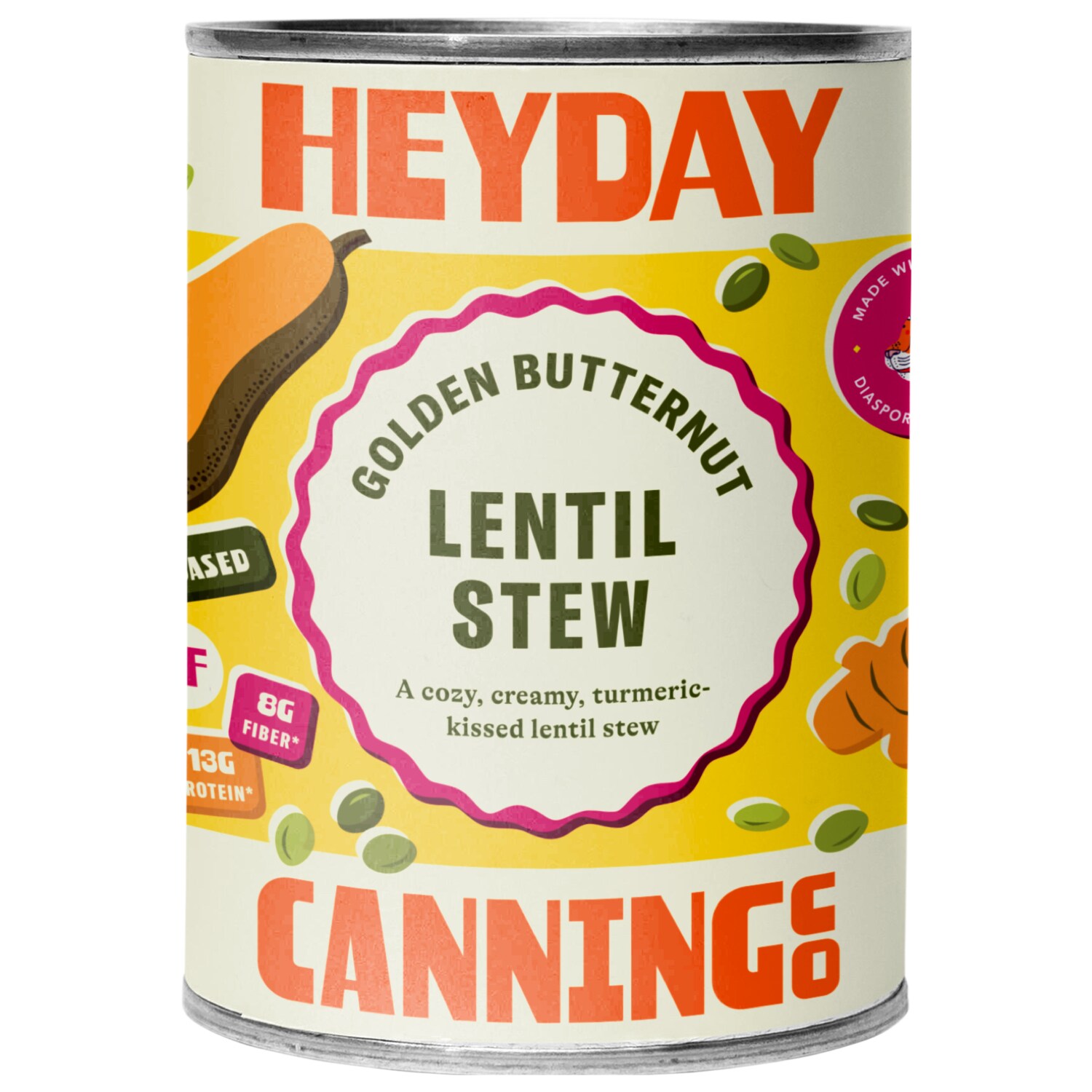 Heyday Canning, Golden Butternut Lentil Stew