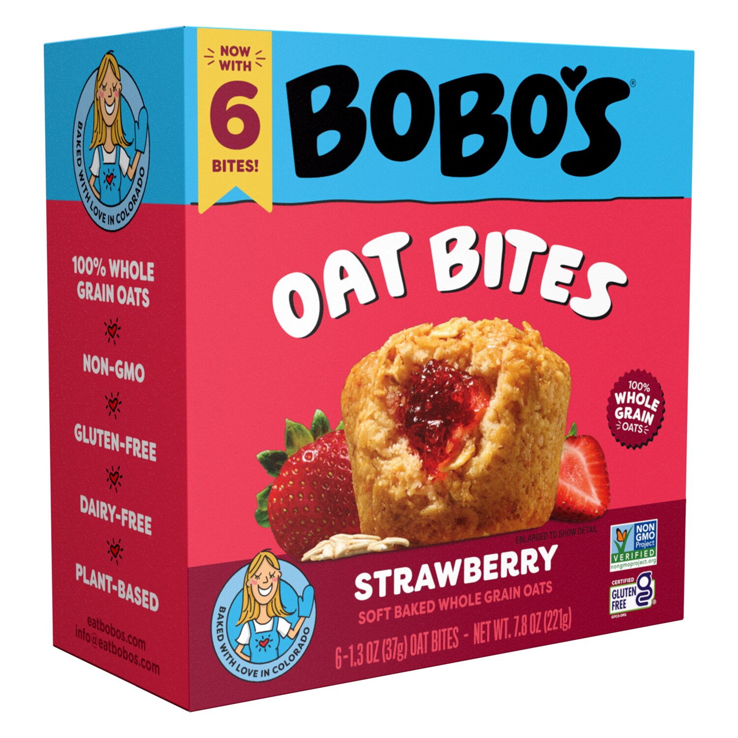 Bobo's Oat Bites, Strawberry