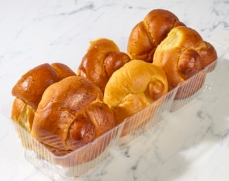 Stern's Premium Twist Egg Challah Rolls