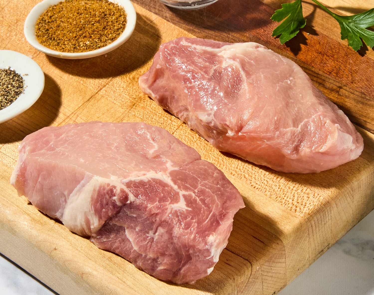 Hickory Nut Gap Pork Rib Eye Chops, Pasture-Raised Heritage, image 2 of 2 slides