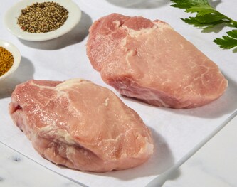Hickory Nut Gap Pork Rib Eye Chops, Pasture-Raised Heritage