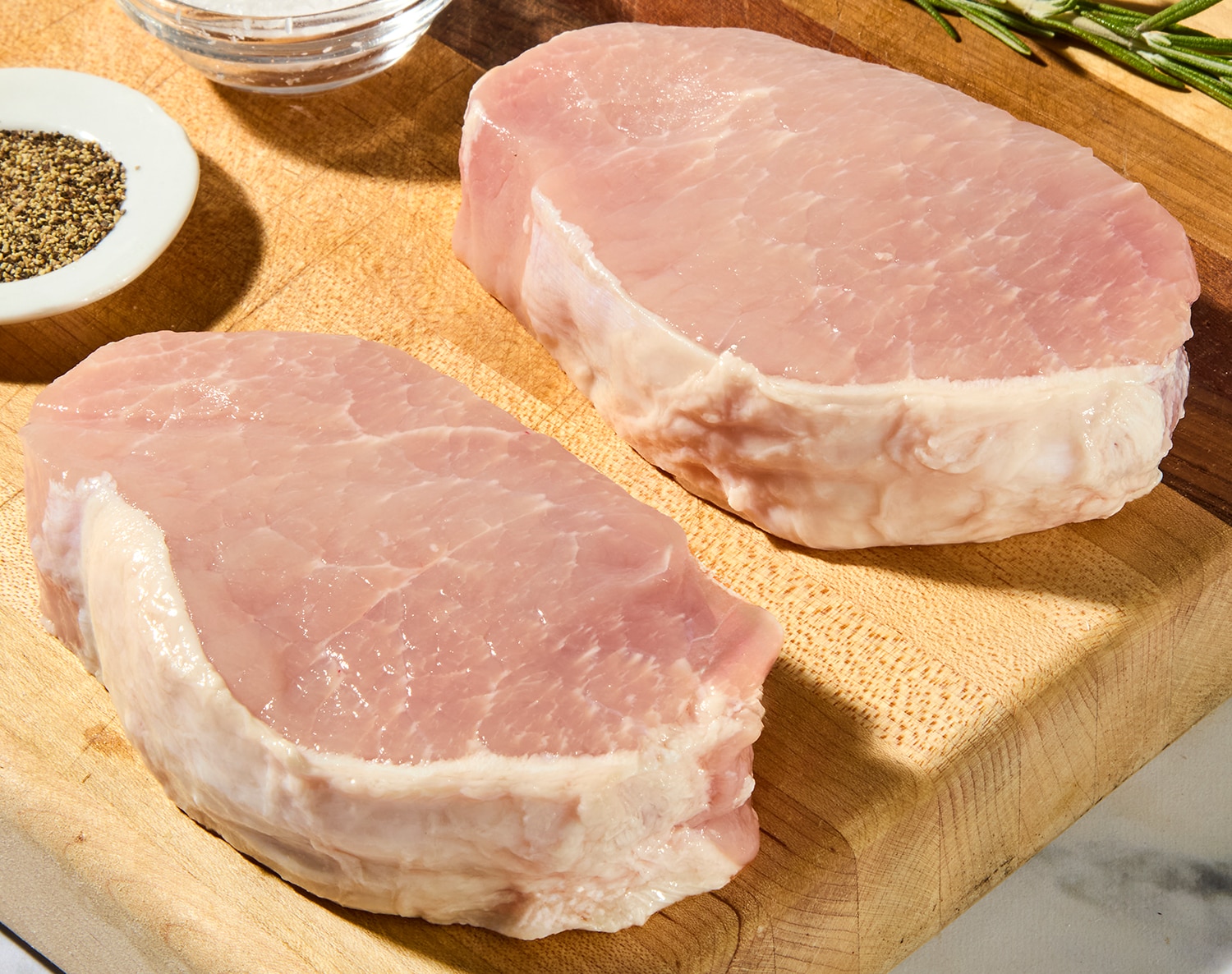 Boneless Center-Cut Pork Loin Chop, Raised w/o Antibiotics, image 2 of 2 slides